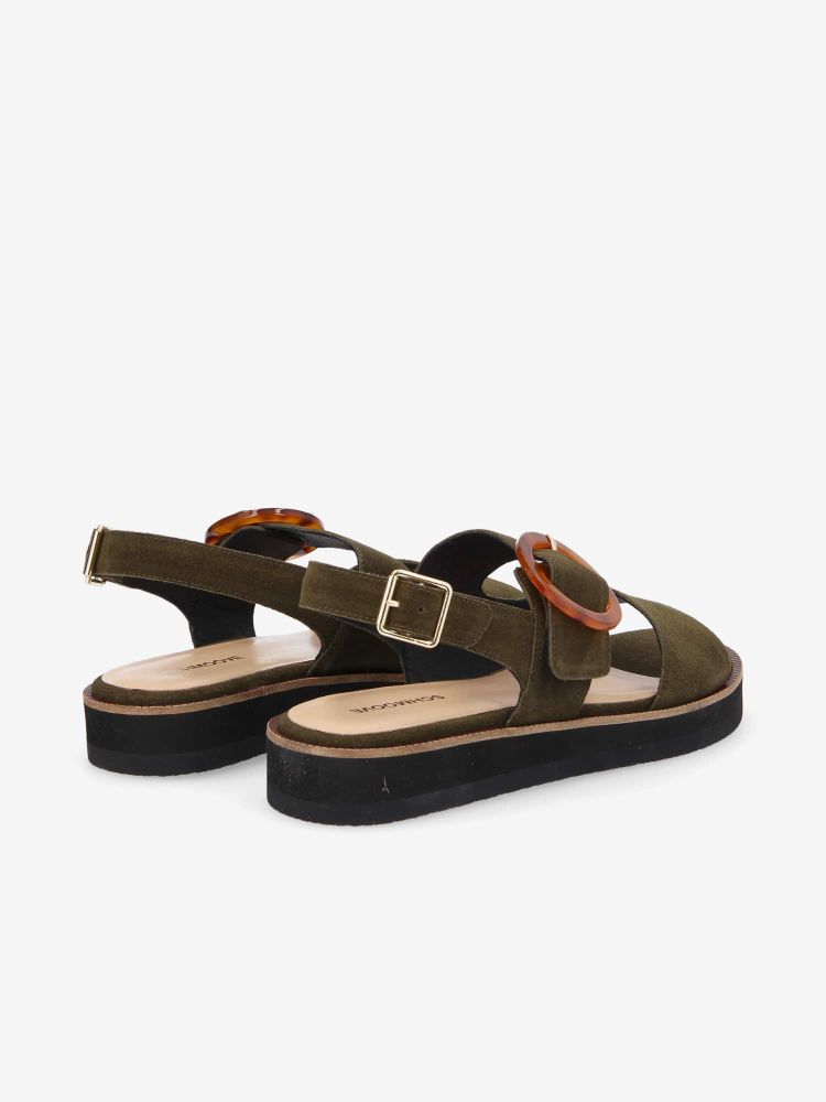 SIGUI SANDALE W - SUEDE - FOREST